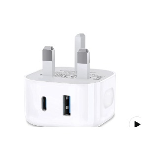 Bediaca Dual Port USB-C Fast Charge Plug