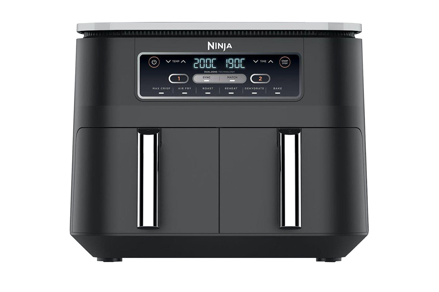 Ninja Foodi AF300UK 7.6L dual-zone air fryer black