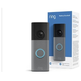 Ring Battery Video Doorbell (newest gen), Retinal 2K, Speckled Grey